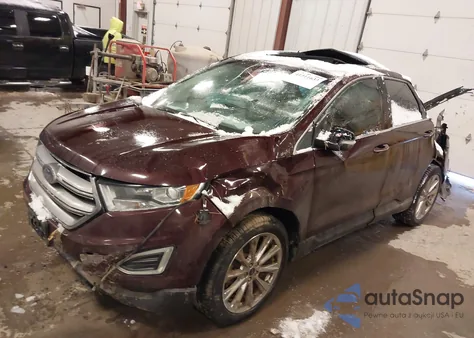 2018 Ford Edge Titanium из США, поврежденный, VIN 2FMPK4K85JBB60339